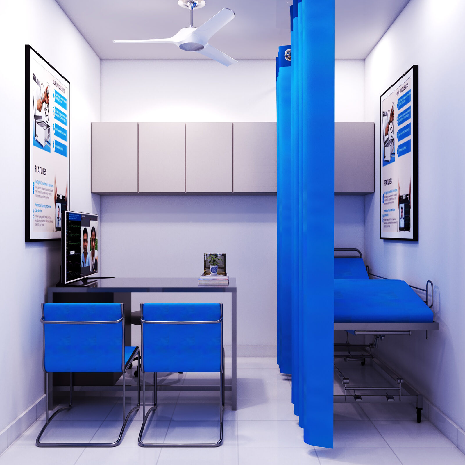 Gram Chikitsala E-Clinic interior
